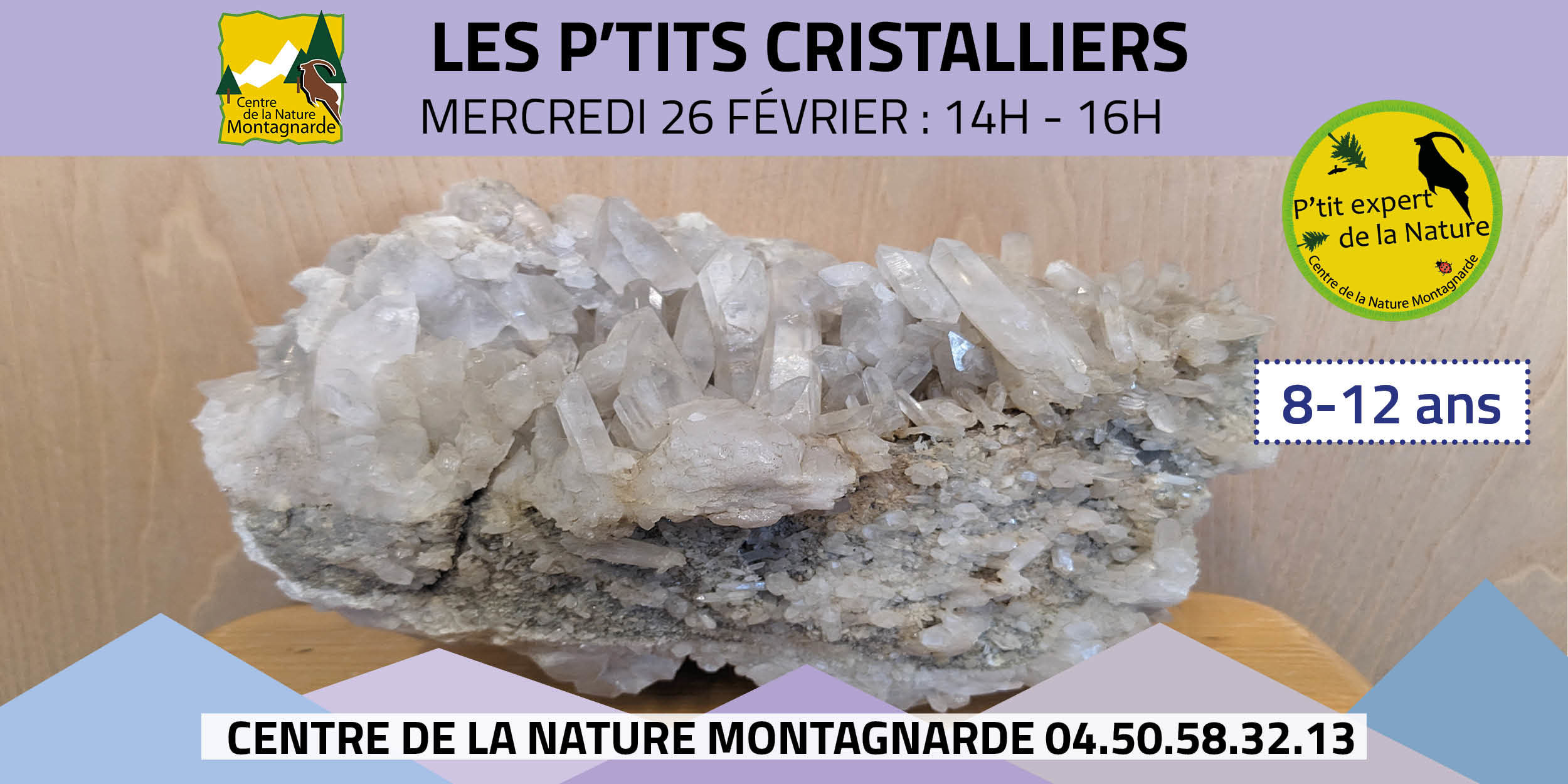 Les P'tits Experts de la Nature® - Les P'tits Cristalliers